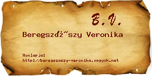 Beregszászy Veronika névjegykártya